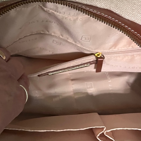 ELLIOTT LUCCA Jute Body Leather Trim Hobo Purse  Size OS - Picture 10 of 11